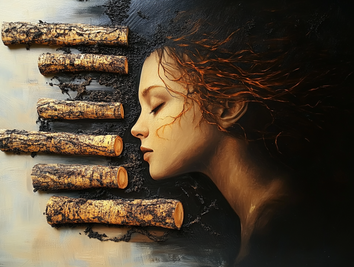 木質精油，平靜之源